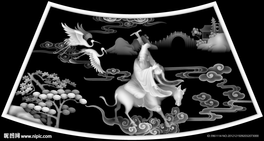 浮雕灰度图