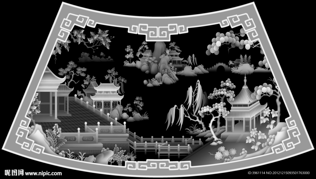 浮雕灰度图