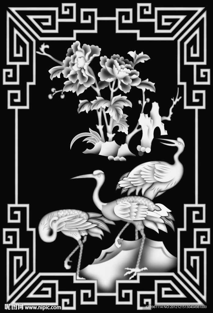 浮雕灰度图