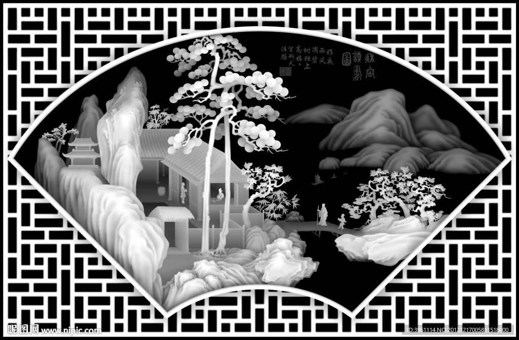 浮雕灰度图