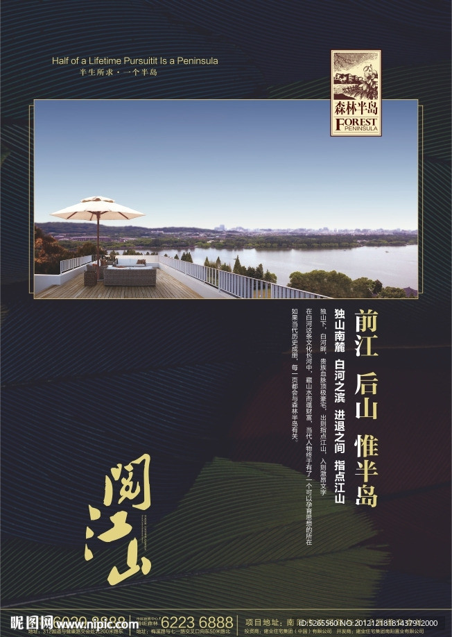 森林半岛报广