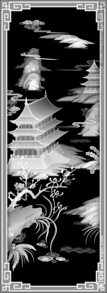 浮雕灰度图