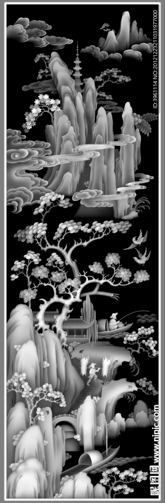 浮雕灰度图