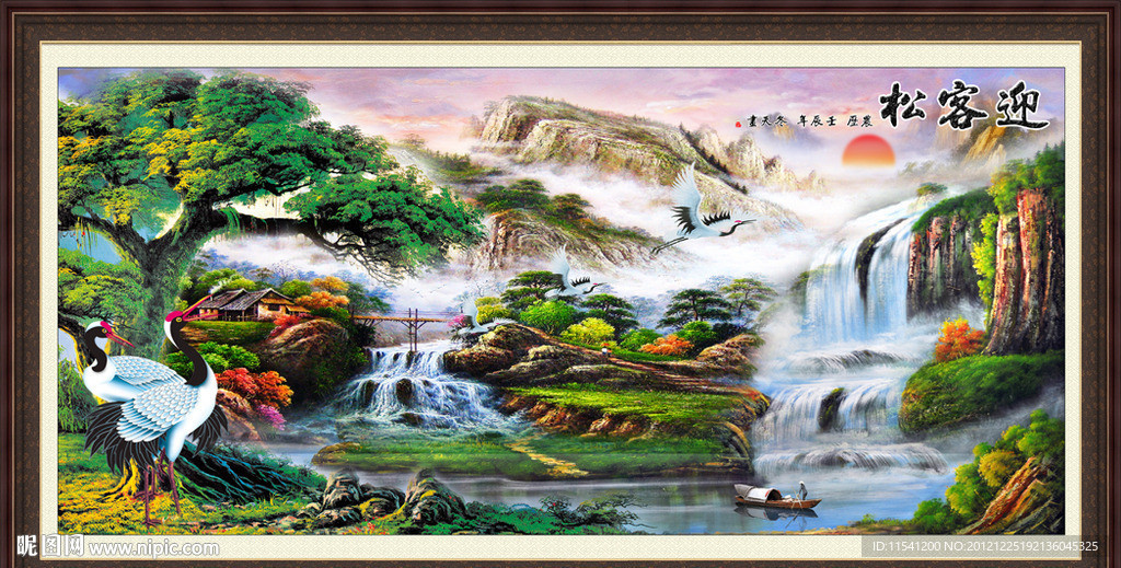 油画 聚宝盆油画