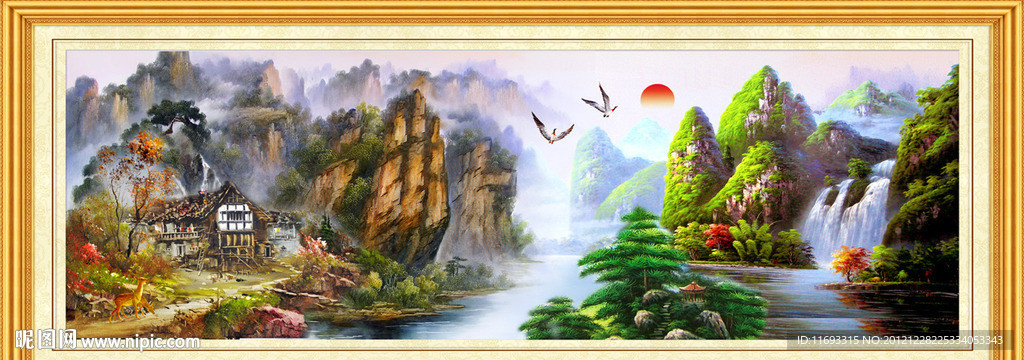 油画