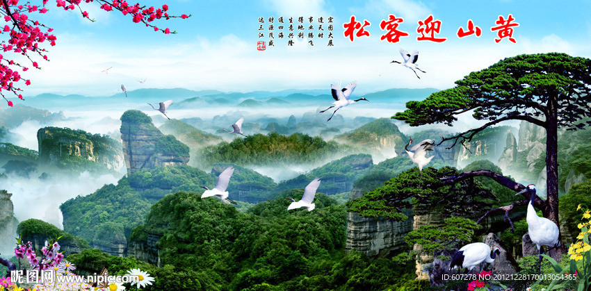 迎客松