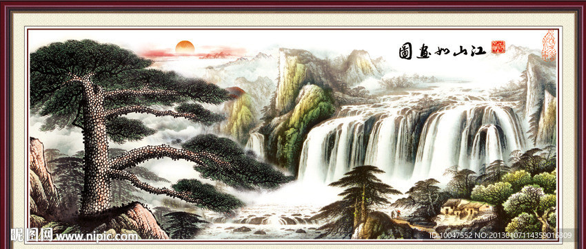 黄山迎客松