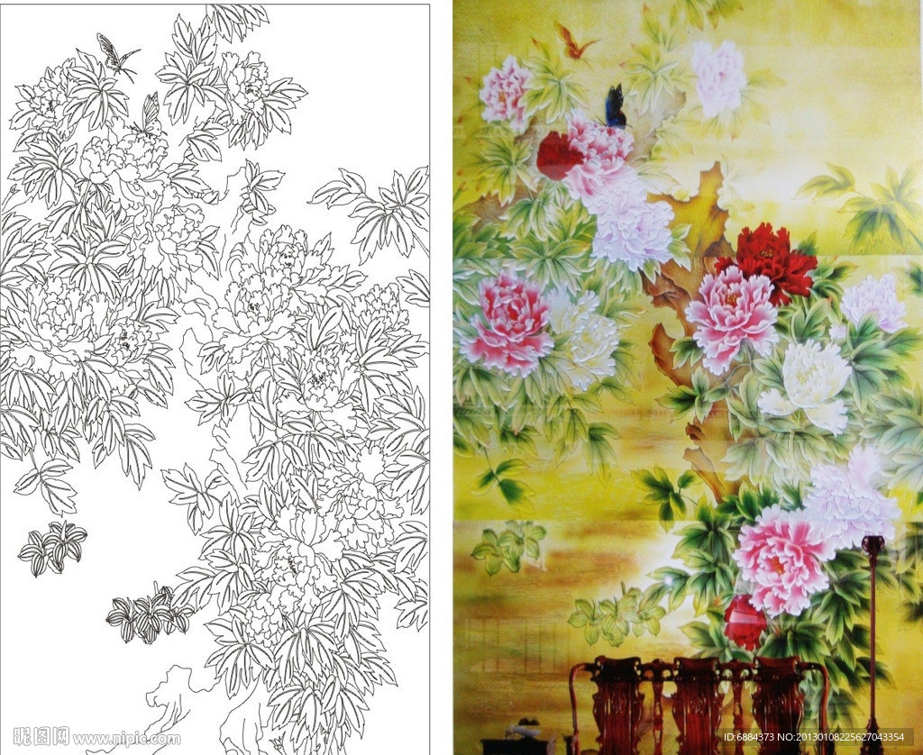 富贵牡丹 牡丹花