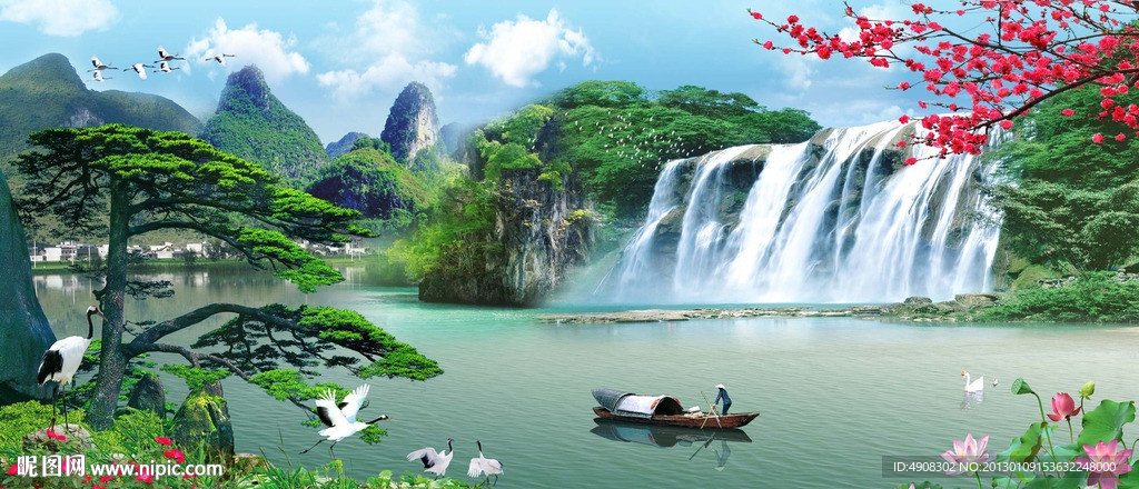 风景如画