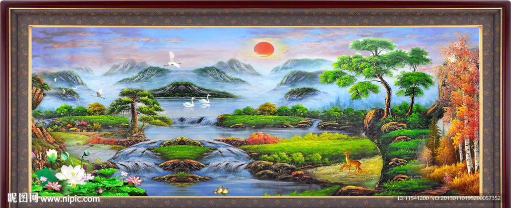 油画