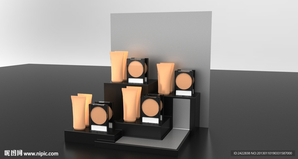 真空展示架（线稿图）