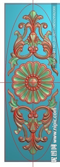 实木浮雕木门精雕源文件