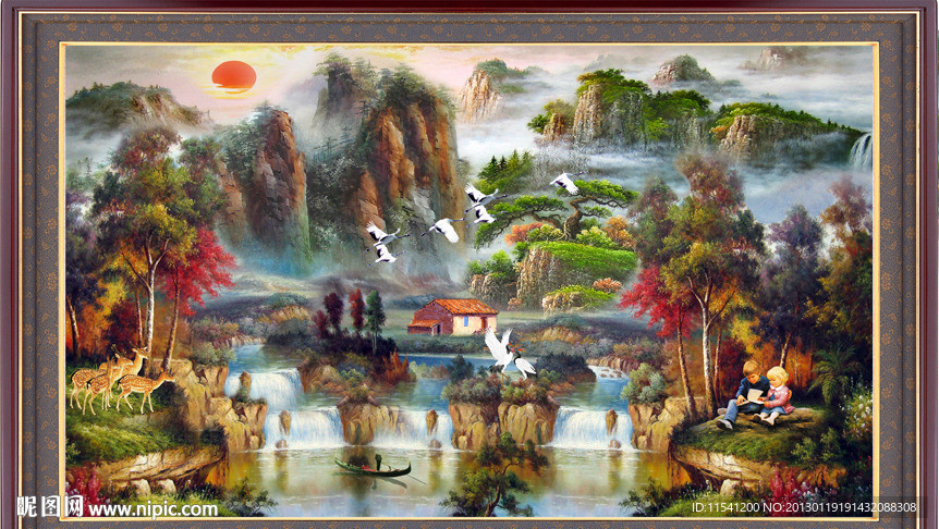油画