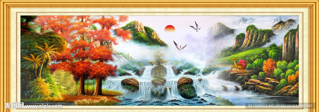风景油画