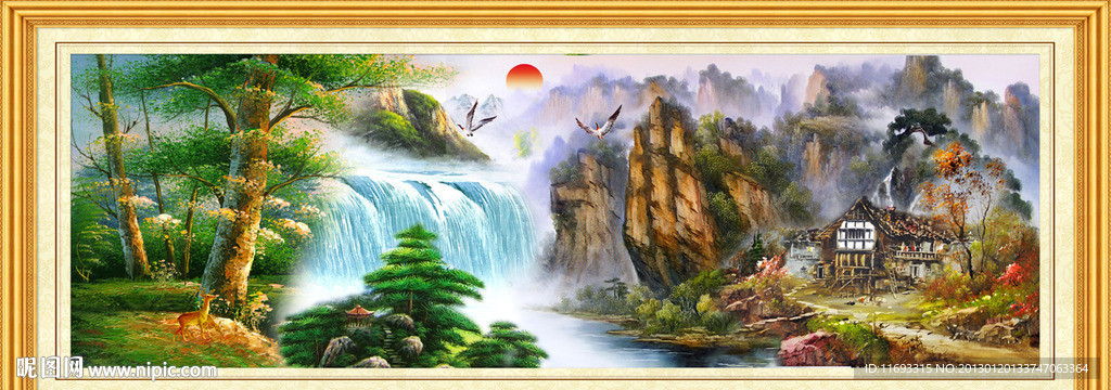 油画