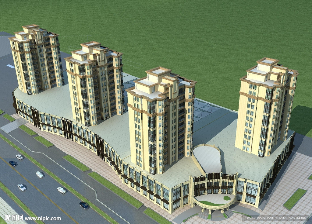 沿街3层商业加住宅MAX加MAP