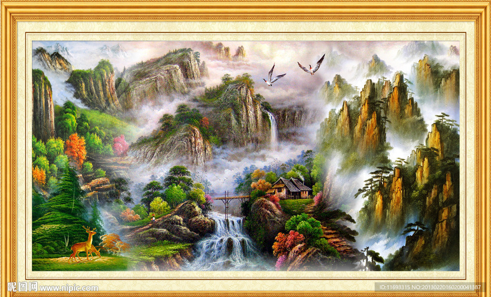 油画