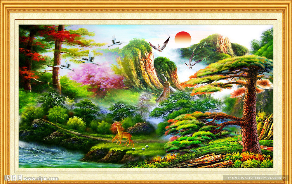 油画