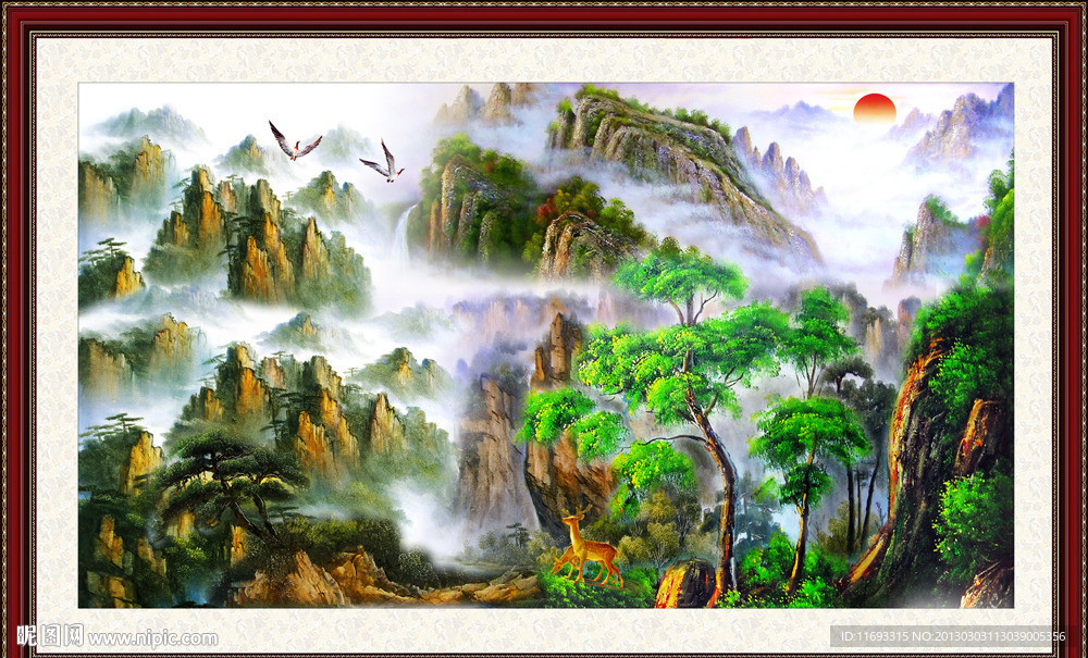 油画