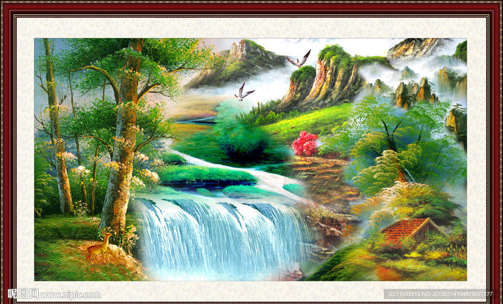 风景油画