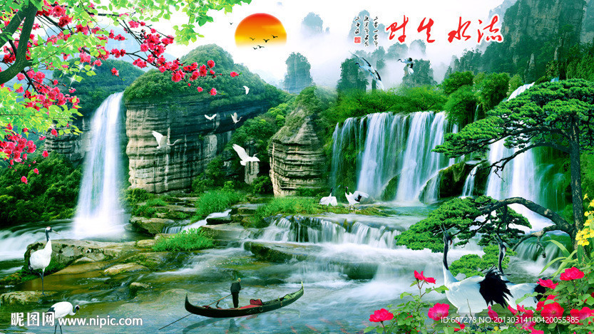 山水画