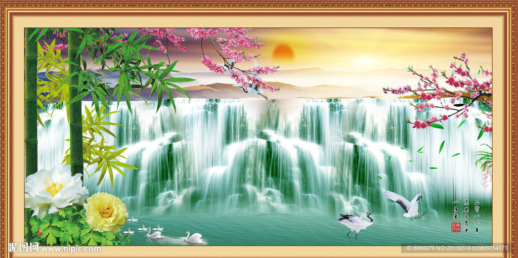 山水画
