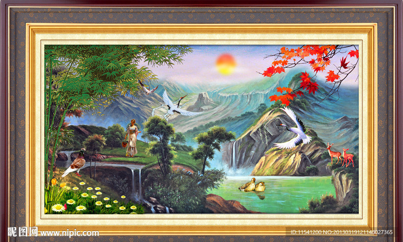 油画