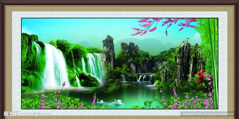 桂林山水 山水画