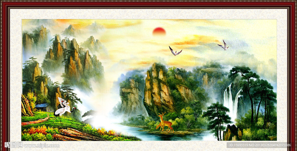 风景油画