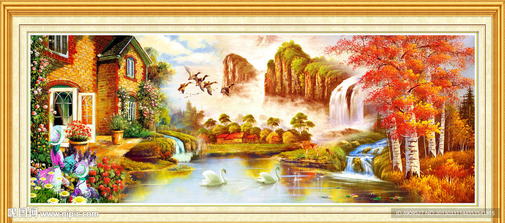 油画