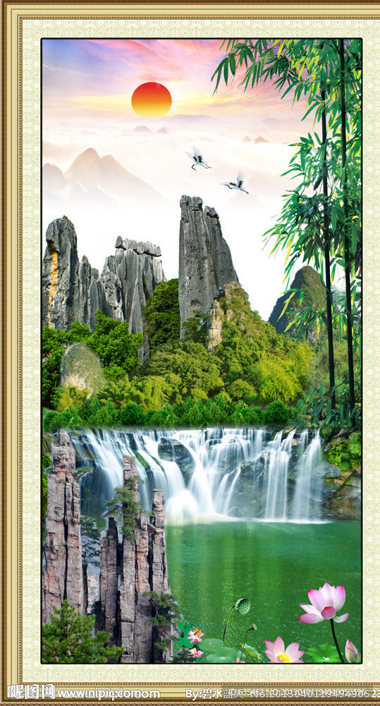 山水风景画