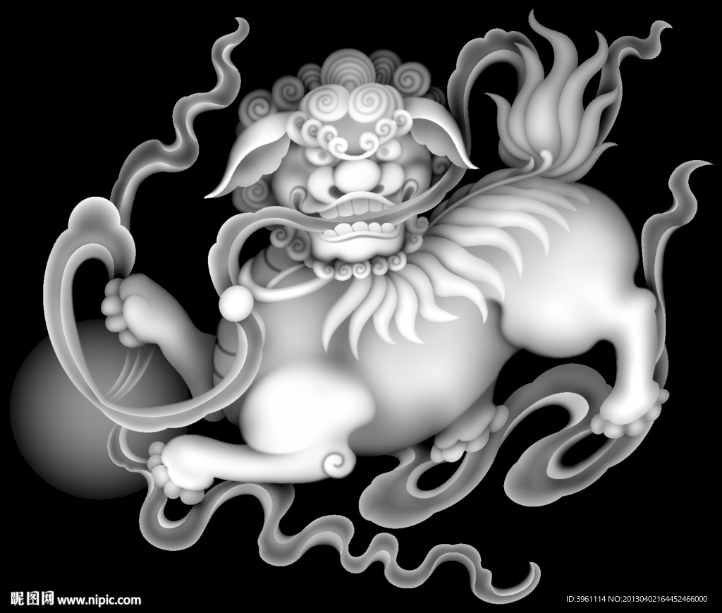 浮雕灰度图