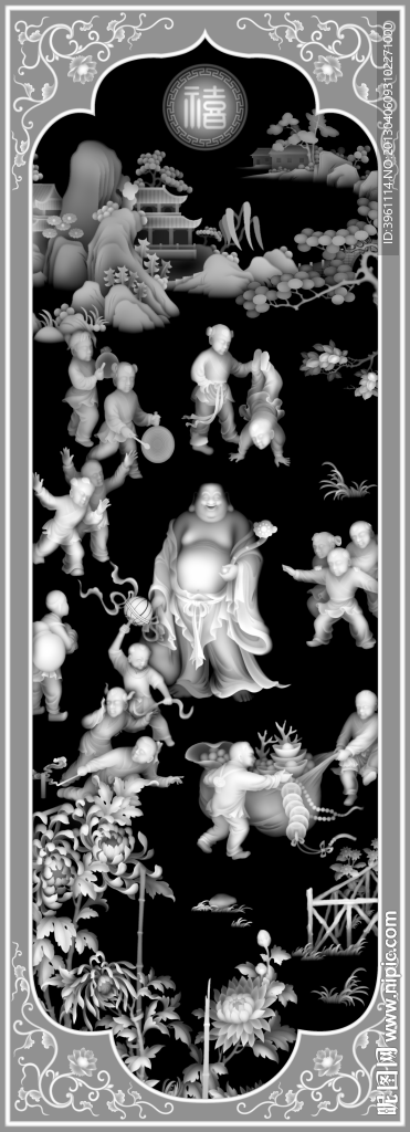 浮雕灰度图
