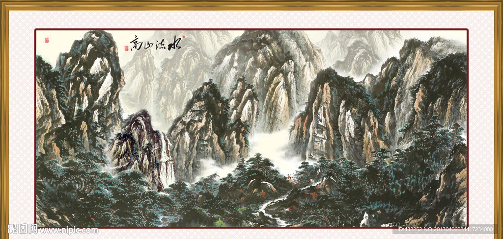 国画山水
