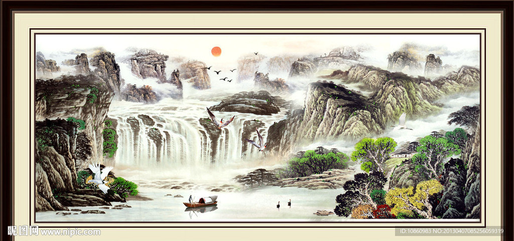 国画山水