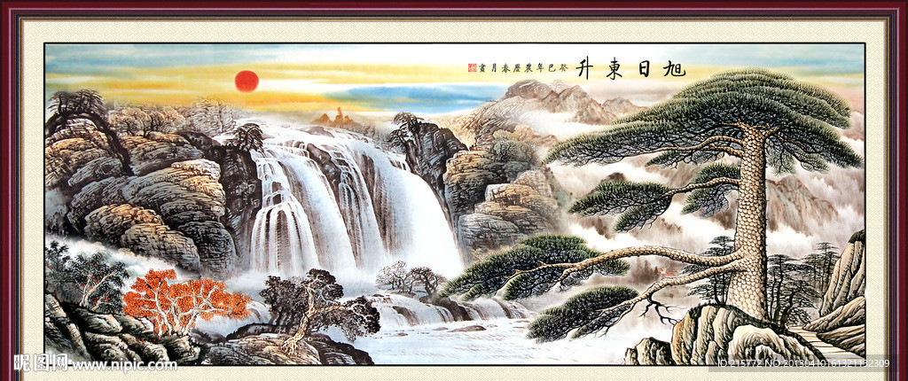 黄山迎客松