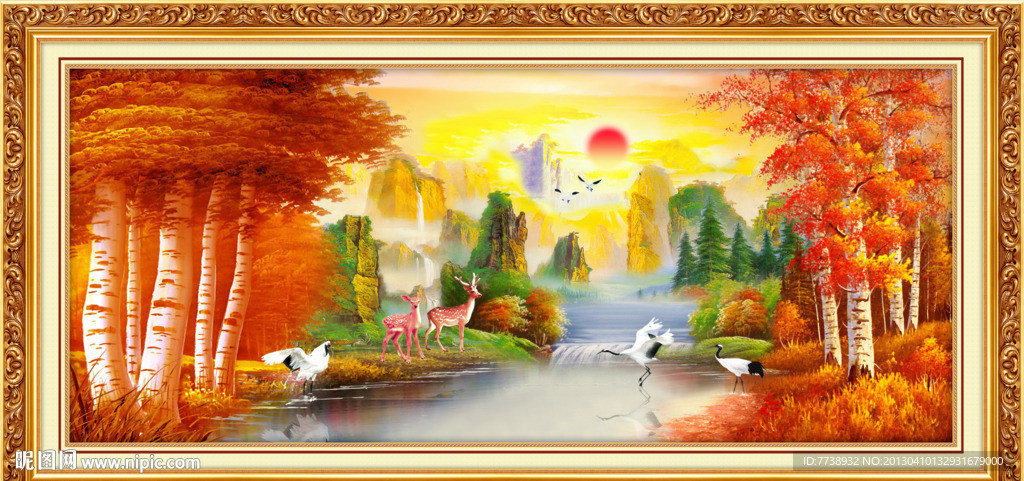 油画风景