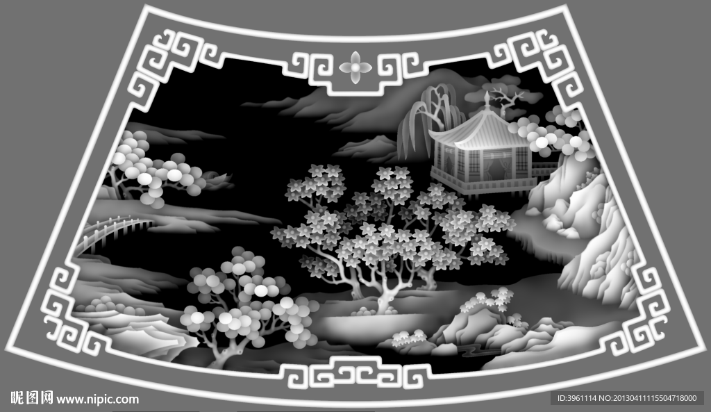 浮雕灰度图