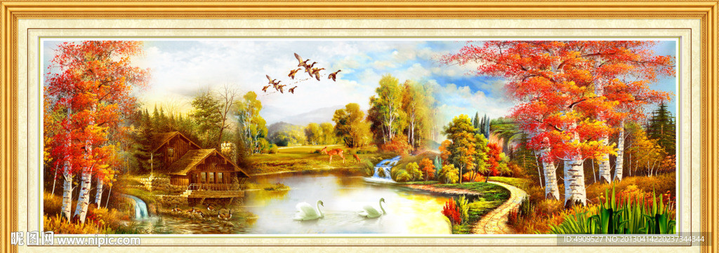 油画