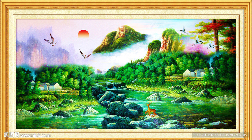 风景油画