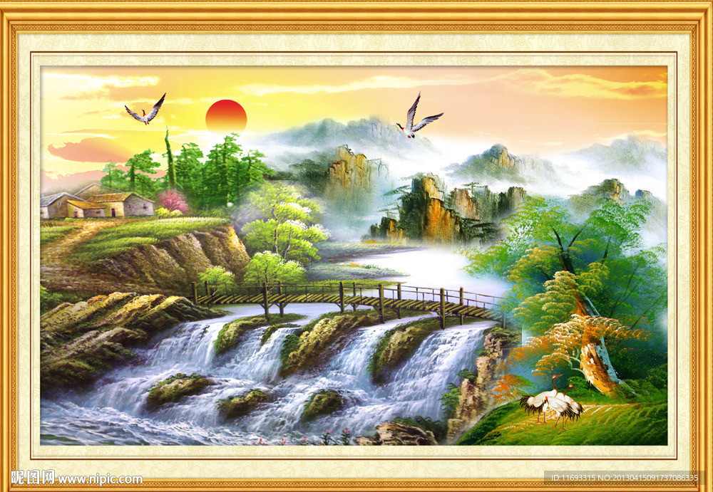 油画