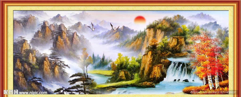 油画