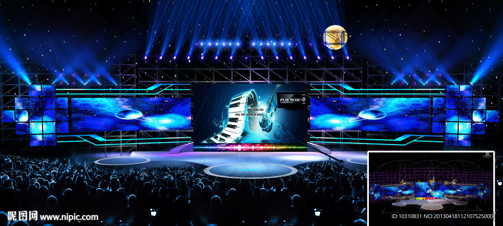 演唱会舞美