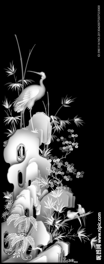 浮雕灰度图