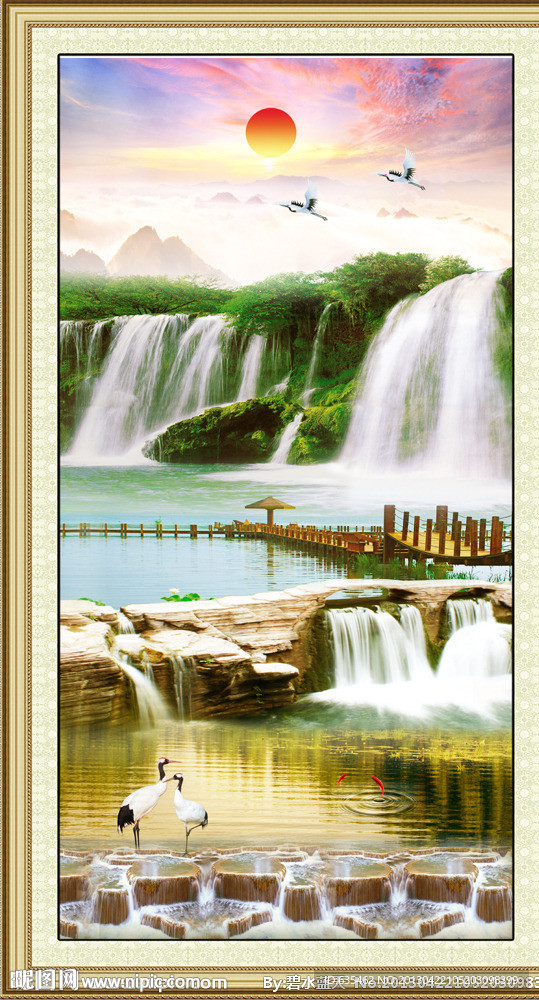 山水风景画