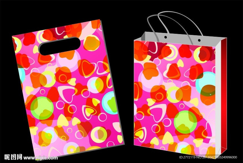 红心点子 手袋设计