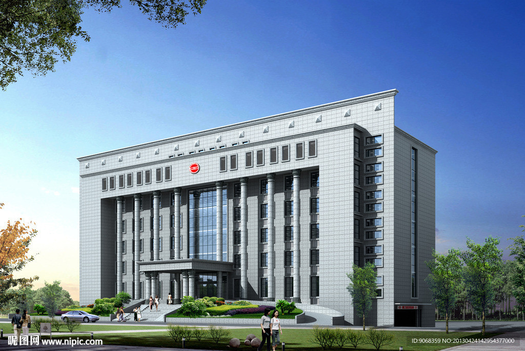 办公楼建筑效果图