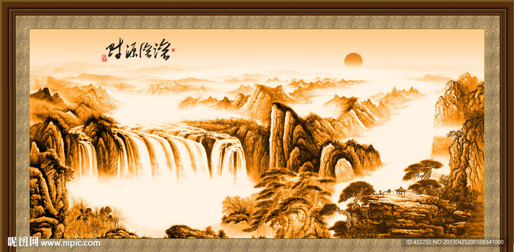 国画山水