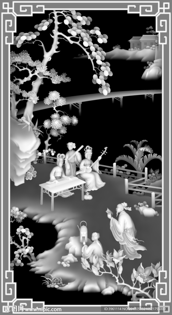 浮雕灰度图