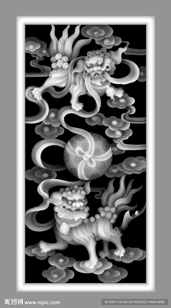 浮雕灰度图